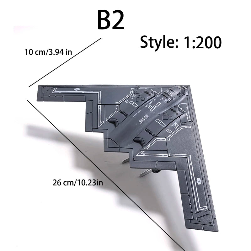 DIY Military Aircraft Model Building Kit – 1:72 Scale
