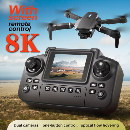 Foldable 4K Camera Drone with Dual Battery & Remote Control
