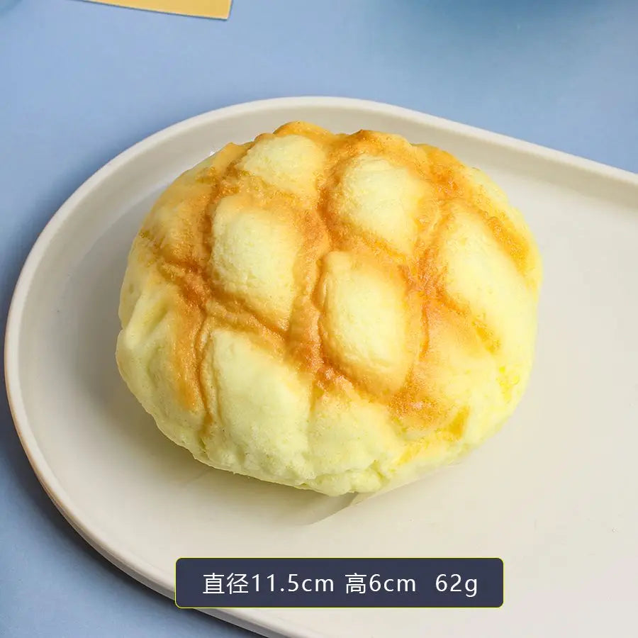 Slow Rise Squishy Toy – 12cm Bread Model Squeeze Fidget