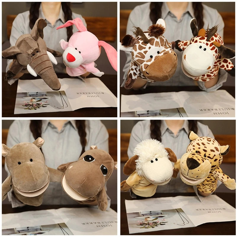 Hand Puppet – Plush Cartoon Toy for Kids and Family Play