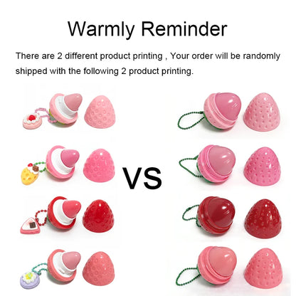 Strawberry Lip Gloss Moisturizing Hydrating Lip Balm 3.5g