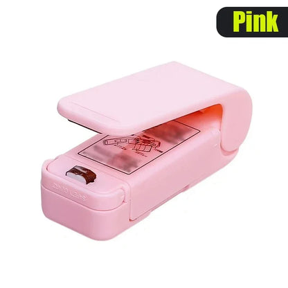 Mini Bag Sealer, Portable Heat Sealer for Food & Plastic Bags