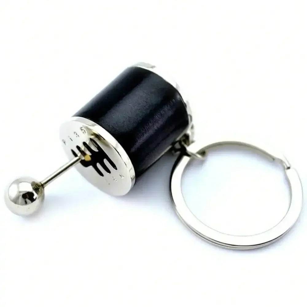 Turbocharger Car Keychain – Metal Gear Shifter Keyring