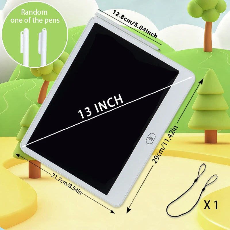 LCD Writing Tablet for Kids – 11/13/16 Inch Drawing Board