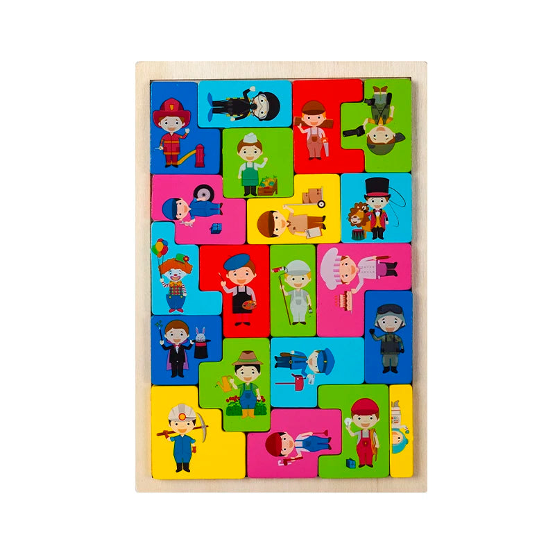 Wooden Animal Puzzle