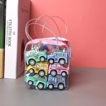 6-Piece Pull Back Toy Cars Set