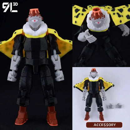 Optimized Product Title: 3D Printed Action Figure, Articulated & Poseable – Ready to Display