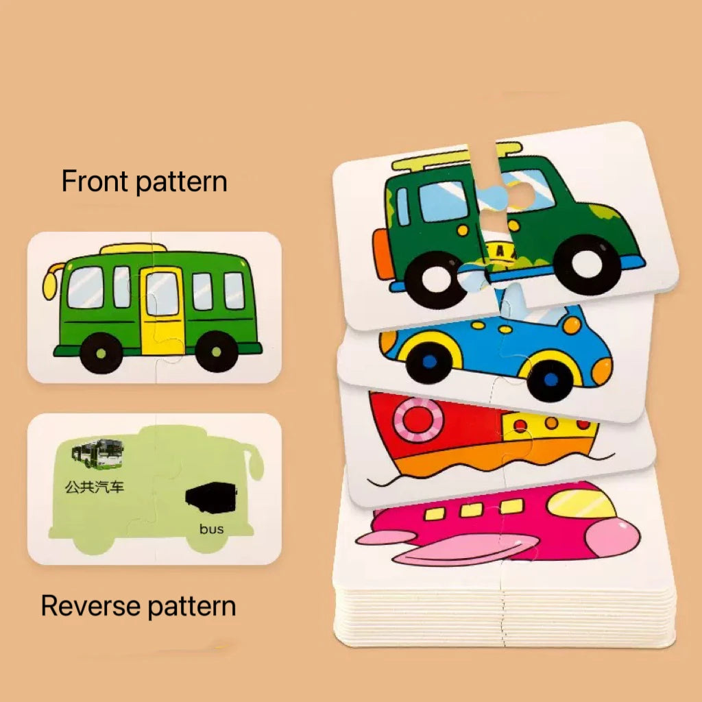 Animal Matching Puzzle for Kids – Educational Picture Card Game