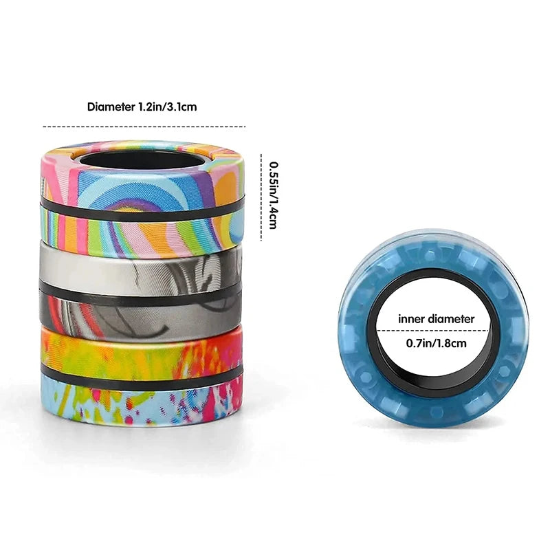 Magnetic Fidget Rings