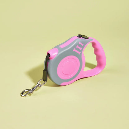 Retractable Dog Leash for Small Dogs, 3m or 5m Nylon Lead