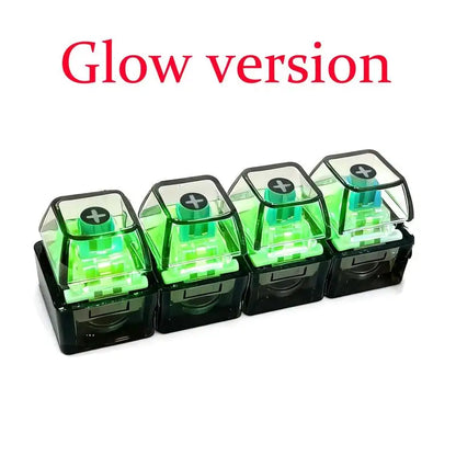 Keyboard Keychain Luminous Clicker Fidget Stress Relief Toy