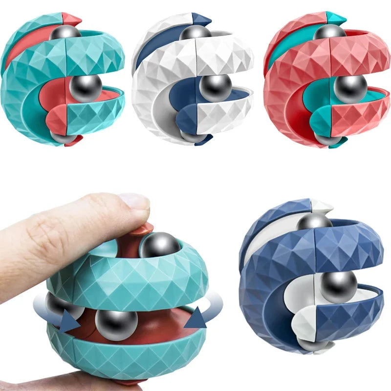 Orbit Ball Fidget Toy – Sensory Cube for Kids