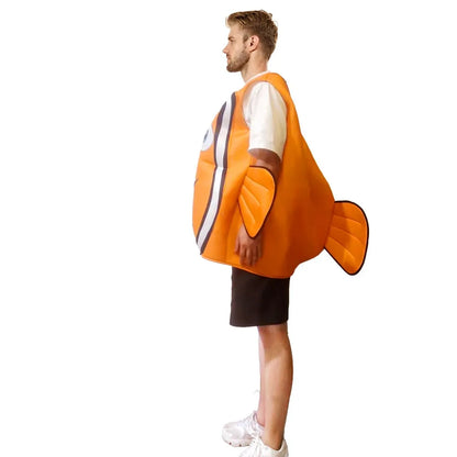 Clownfish Costume Unisex Animal Suit – Halloween Party Outfit