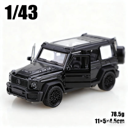 Diecast Toy Car – 1:43 Scale Metal Pull Back Off-Road Vehicle