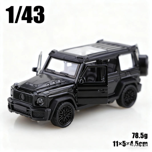 Diecast Toy Car – 1:43 Scale Metal Pull Back Off-Road Vehicle