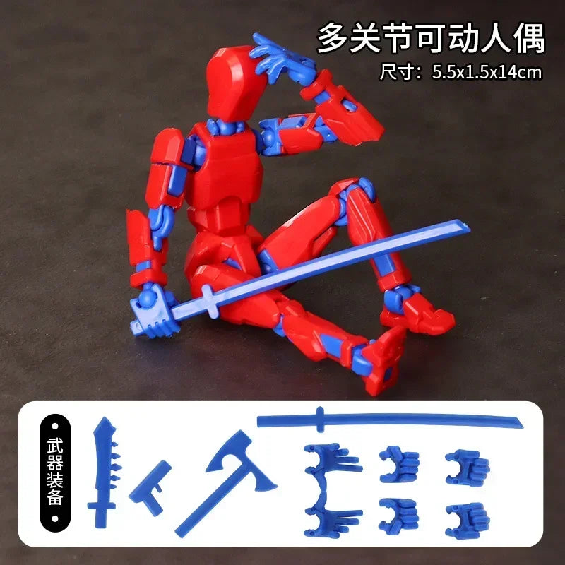 Multi-Jointed Robot Action Figure – Movable Poseable Model