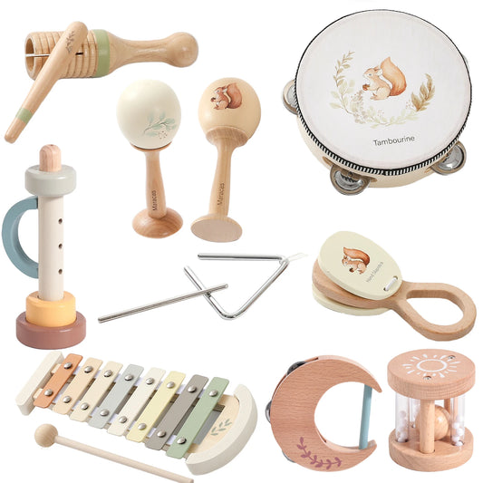 Wooden Baby Xylophone Toy – Montessori Musical Instrument for Kids