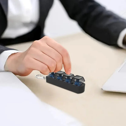 Keyboard Fidget Keychain