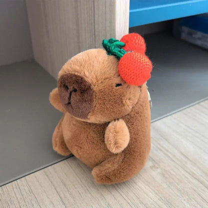 Capybara Plush Toy with Hoodie and Wings – Small Stuffed Animal