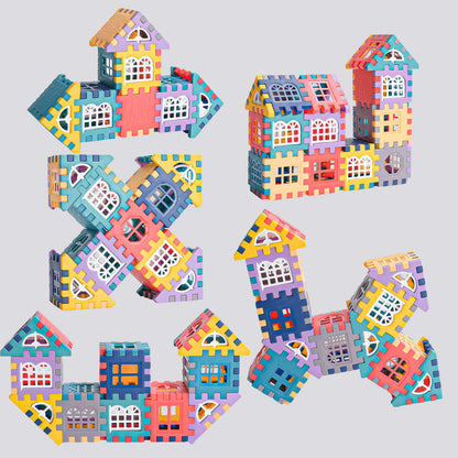 Kids Building Blocks – House Construction Building Set