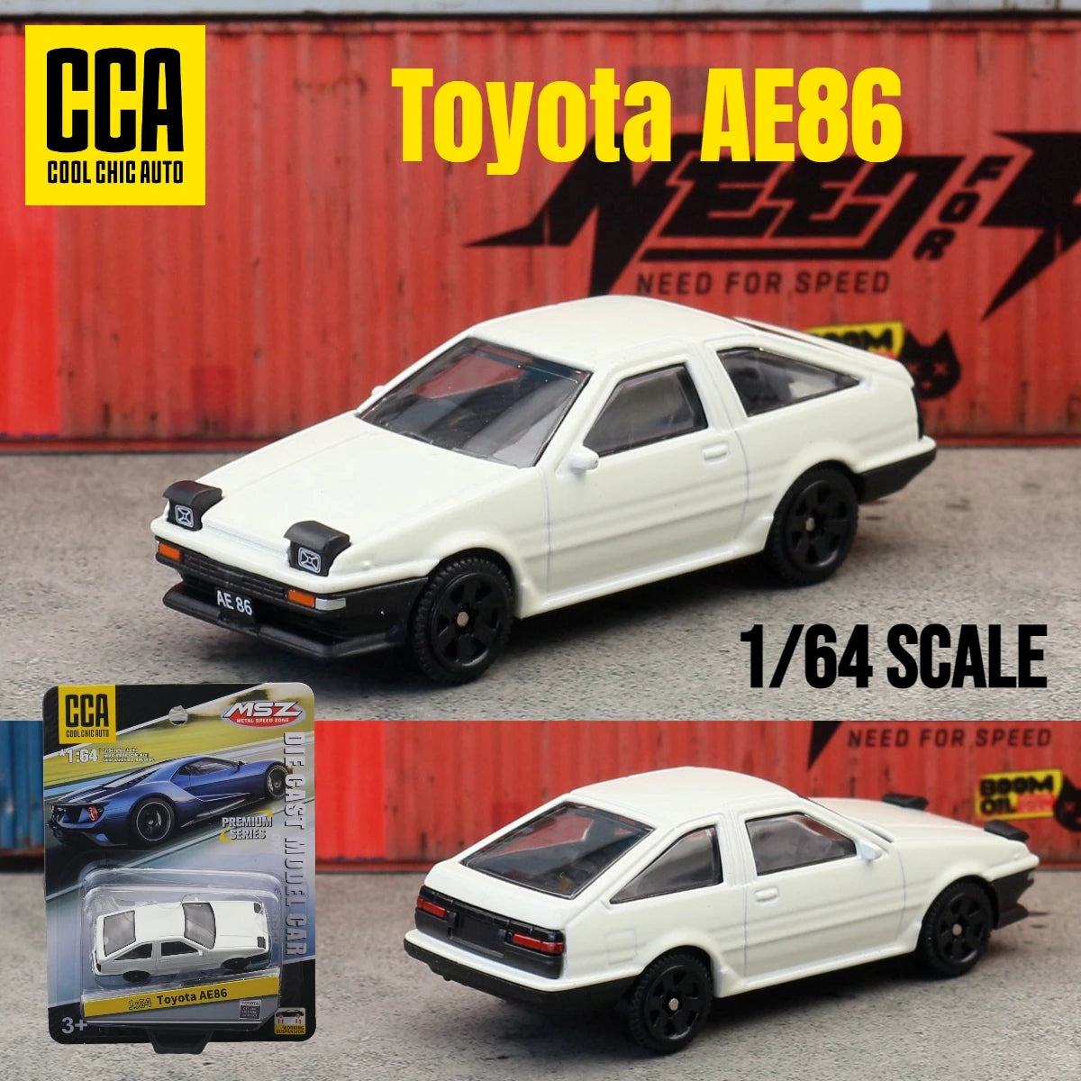 1/64 Diecast Car Model – Detailed Collectible for Display