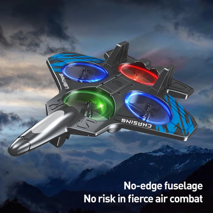 Foam RC Stunt Airplane with LED Lights and 360° Flips