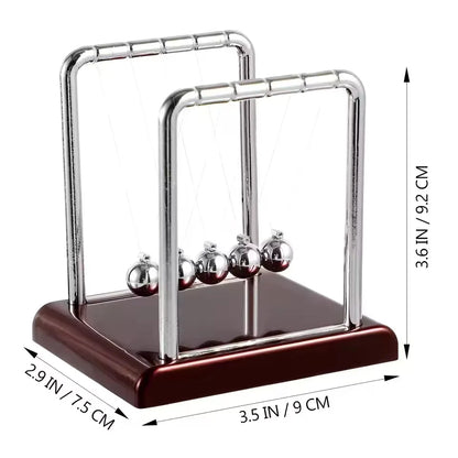 Newton's Cradle – Physics Science Energy Conservation Pendulum Toy