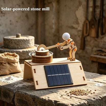 Solar Car Model Kit – DIY Wooden Science & Education Project
