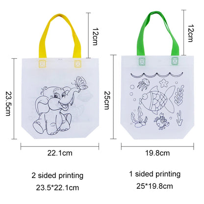 DIY Coloring Bags – Kids Graffiti Art & Craft Kit with Markers