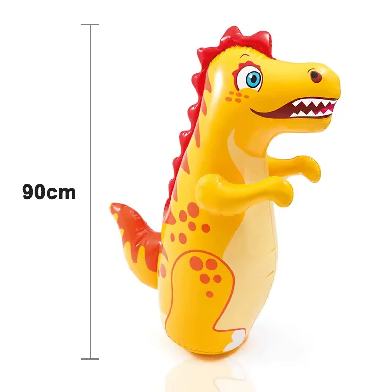Inflatable Punching Bag for Kids with Weighted Tumbler Base