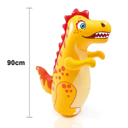 Inflatable Punching Bag for Kids with Weighted Tumbler Base