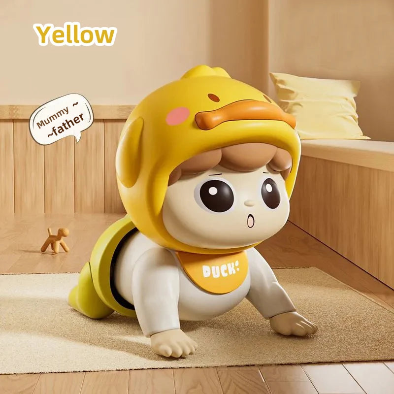 Baby Crawling Toy – Musical Crawling & Head-Lifting Activity